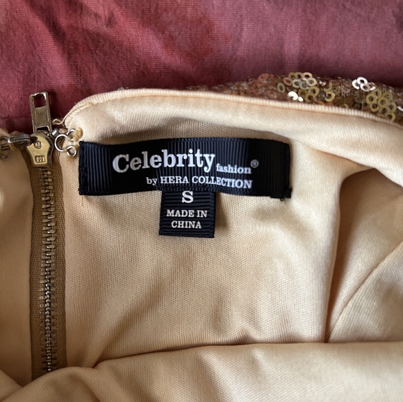 Celebrity Fashion by HERA COLLECTION Sequin Mini Dress - Picture 3 of 4